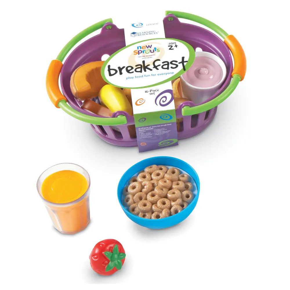 Learning Resources 18-Piece New Sprouts Breakfast Basket 1