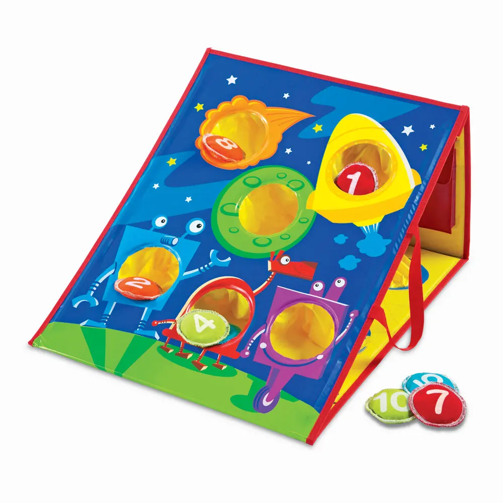 Learning Resources Smart Toss Active Play Set, 4-In-1 Game Options, Outdoor Toss Game 1