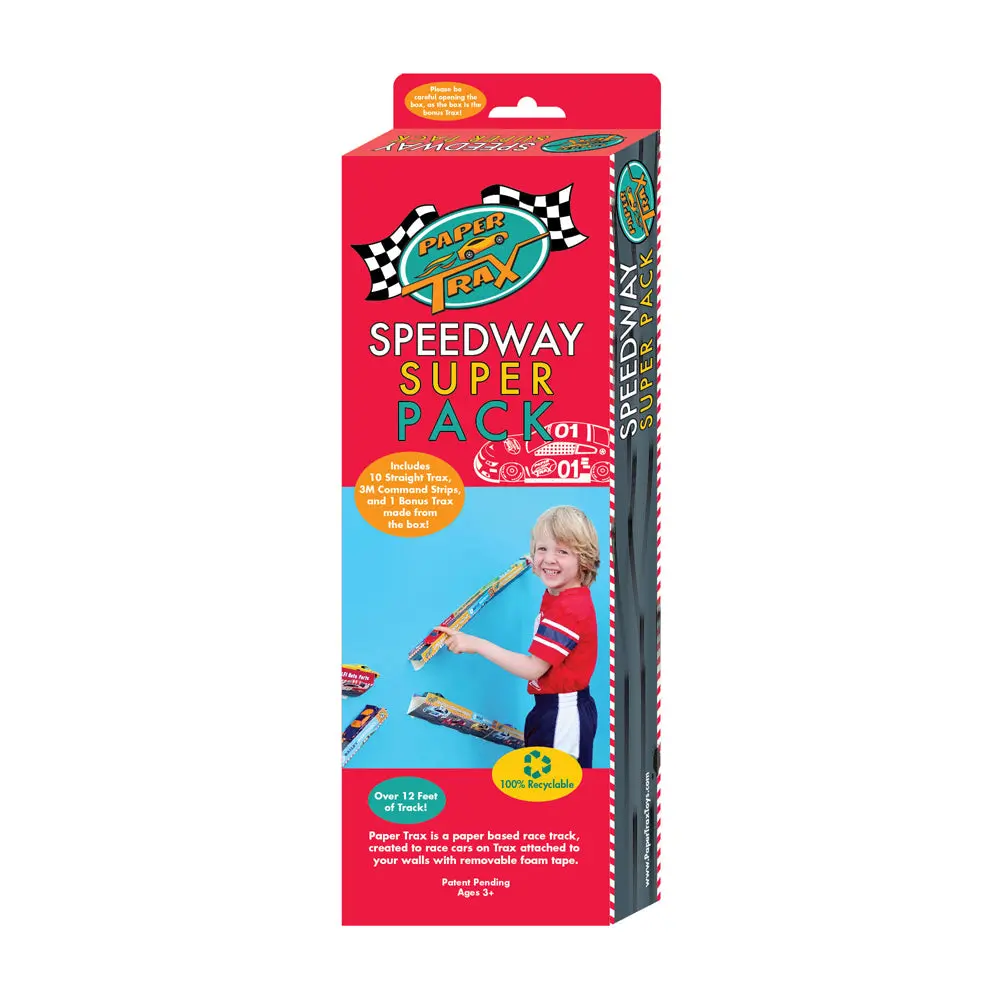 Be Good Company Paper Trax Speedway Edition Super Pack 1