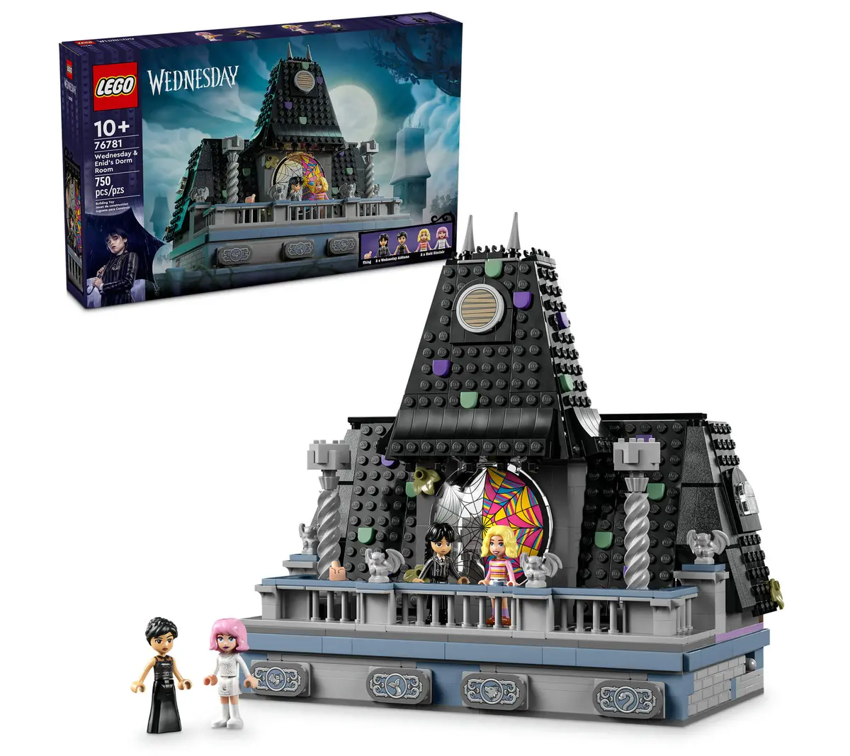 Lego Wednesday: Nevermore Academy 750-Piece Dorm Room Building Set 1