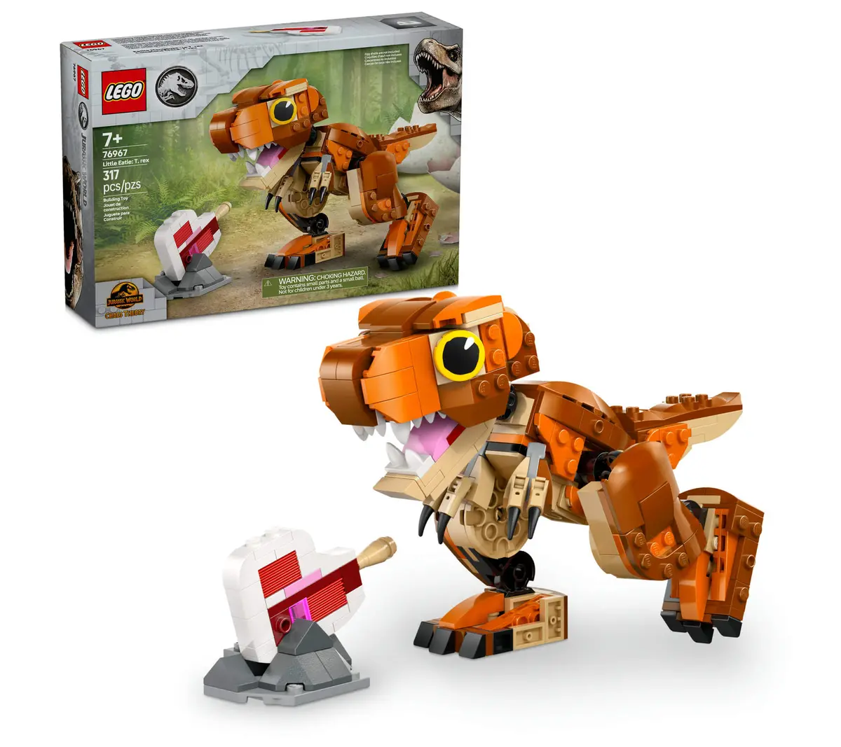 Lego Jurassic World 317-Piece Little Eatie T. Rex Building Kit - 76967 1