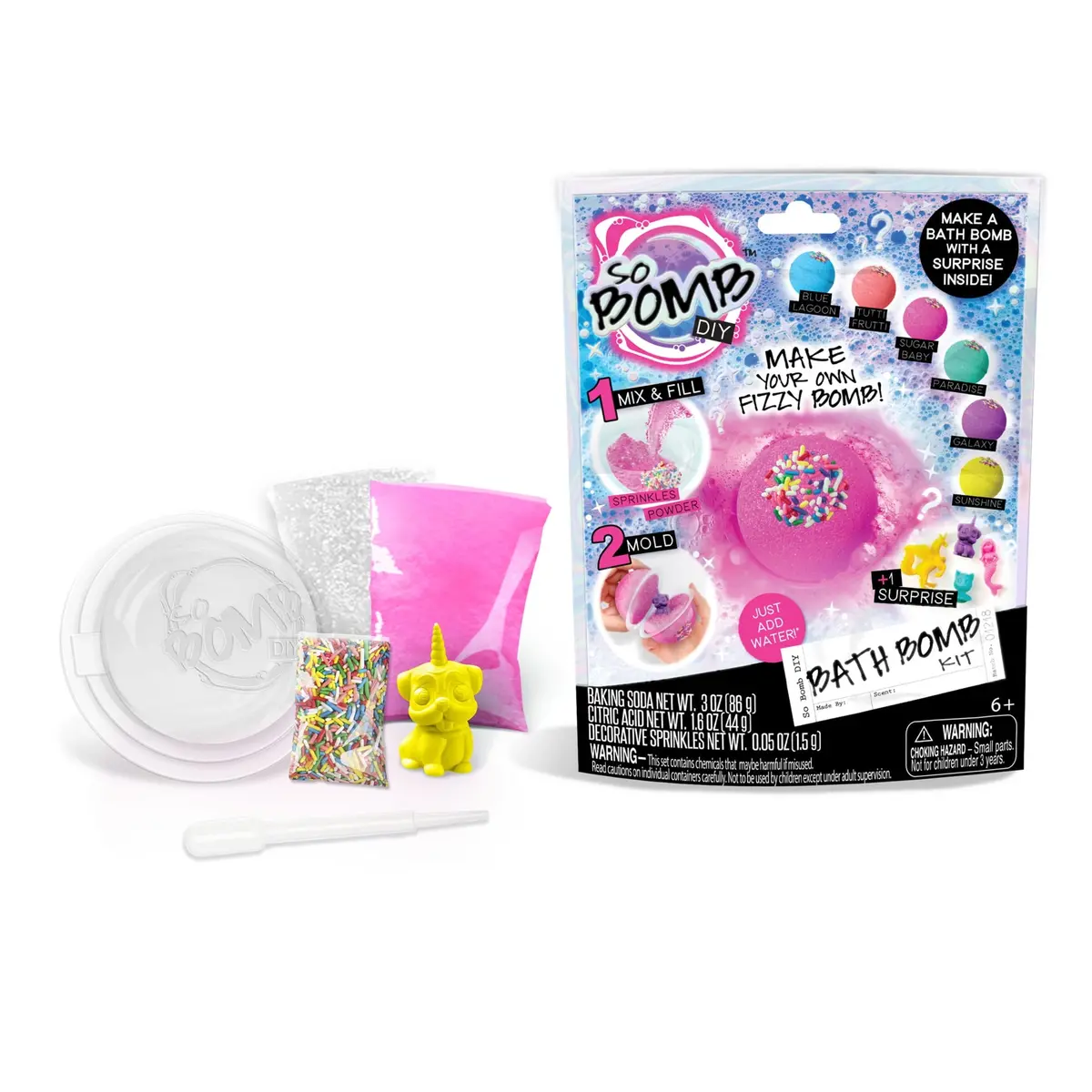 License 2 Play Surprise Bath Bomb Fizzy Kit 1
