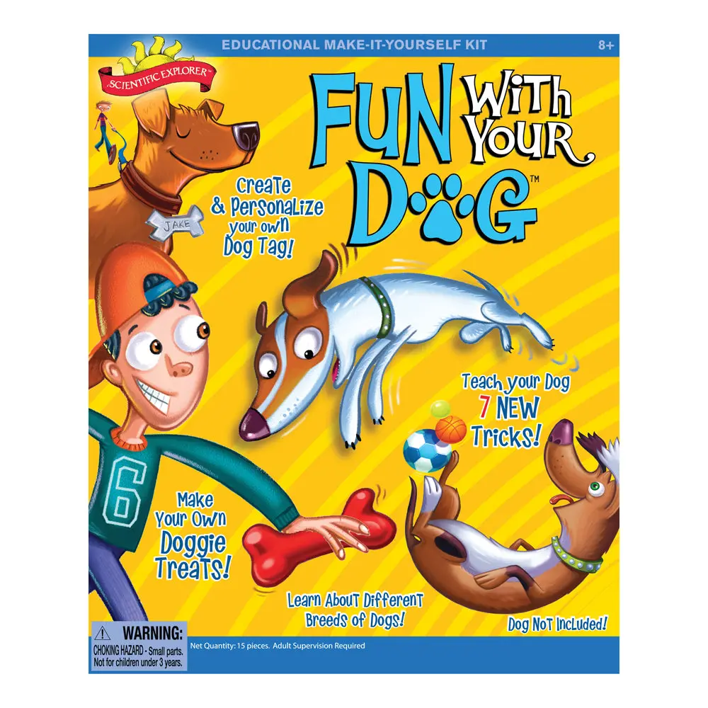 Scientific Explorer Fun With Your Dog - Ultimate Pet Bonding Activity Kit 1