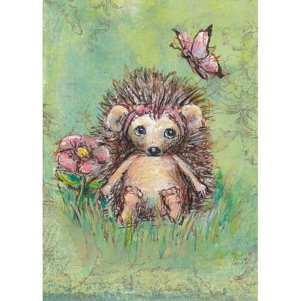 Oopsy Daisy's Annabelle's Garden Canvas Wall Art, 10X14 1
