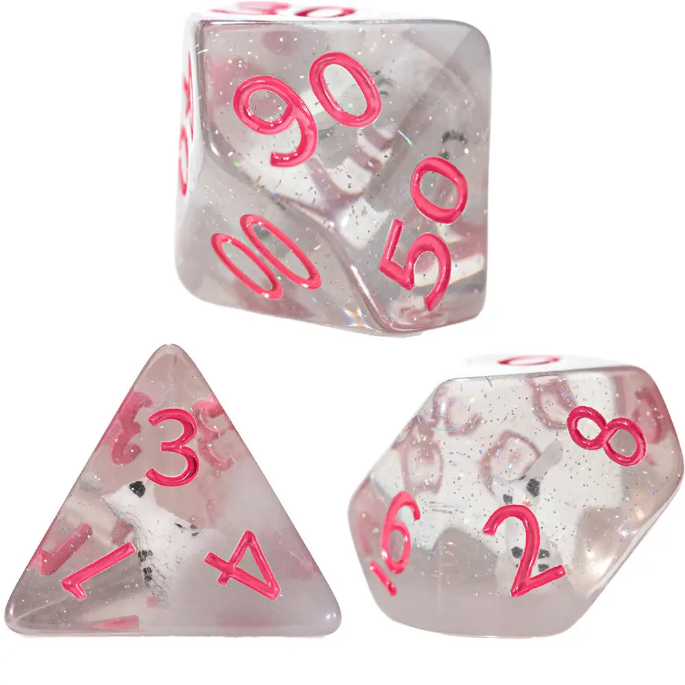 Gate Keeper Games Inclusion Dice: Cat Dice - 7Pc Rpg Set 1