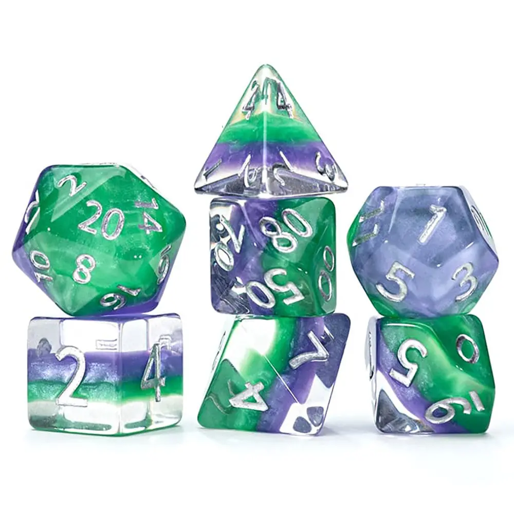 Gate Keeper Games And Dice: Eclipse Dice: Joker - 7Pc Rpg Set 1