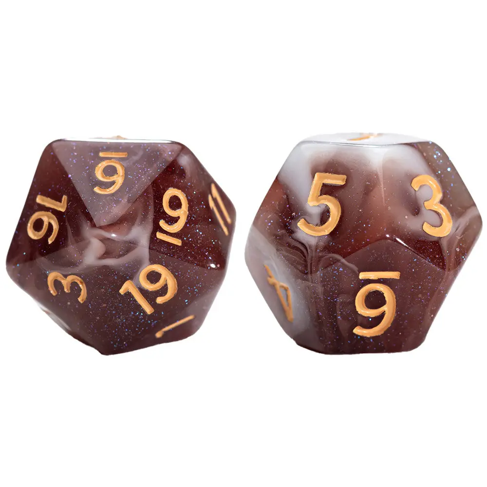 Gate Keeper Games Aether Latte Dice Set: 7Pc Rpg Essentials 2
