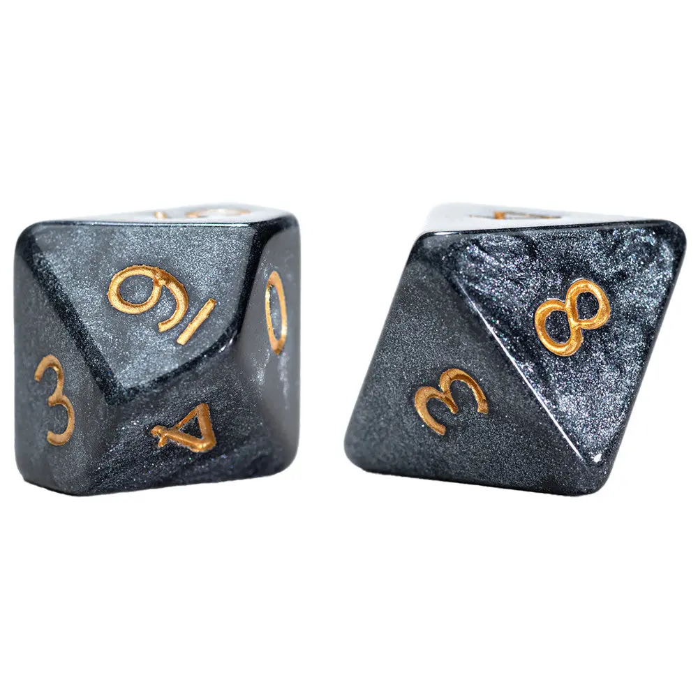 Gate Keeper Games Mercurial Dice: Black Hole - 7Pc Rpg Set 1