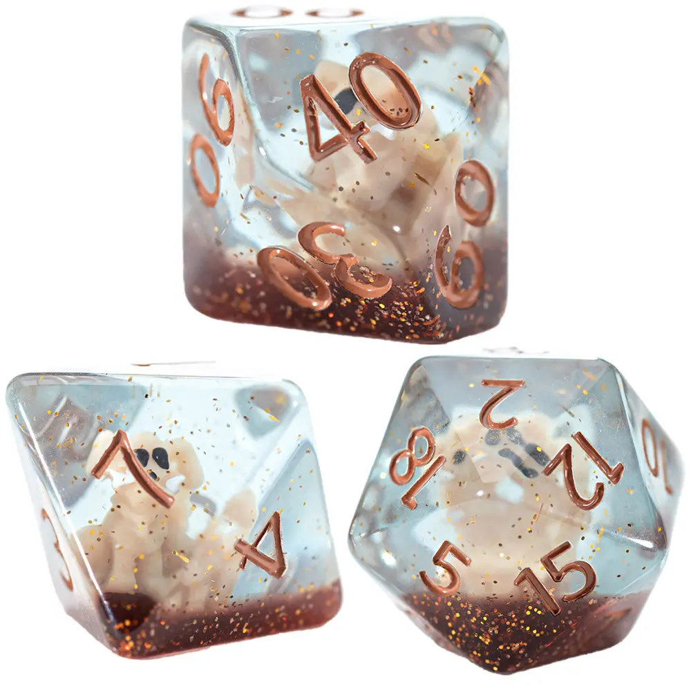 Gate Keeper Games And Dice: Inclusion Dice: Puppy Dice - 7Pc Rpg Set 1