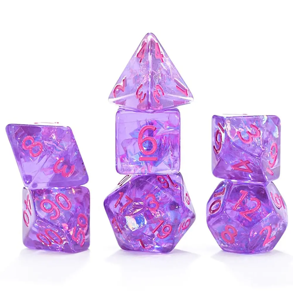 Gate Keeper Games And Dice: Inclusion Dice: Rock Candy - 7Pc Rpg Set 1