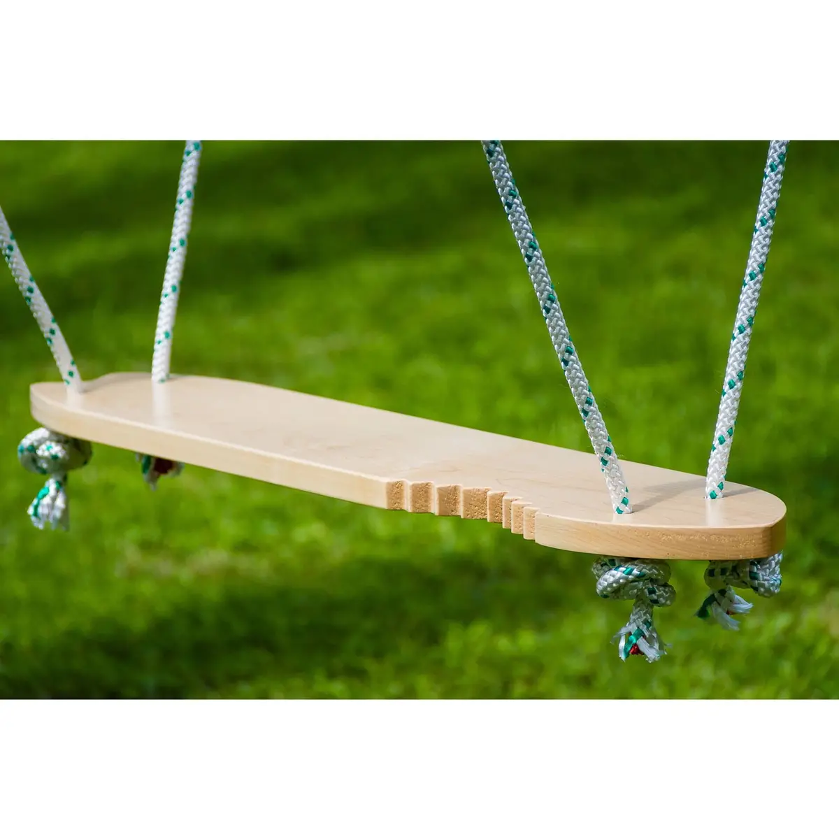 Adventure Parks Air Surfer Shark Bite Wooden Swing With Adjustable Handles 1