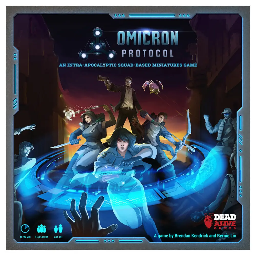 Omicron Protocol - 32Mm Cyberpunk Miniatures Board Game 1