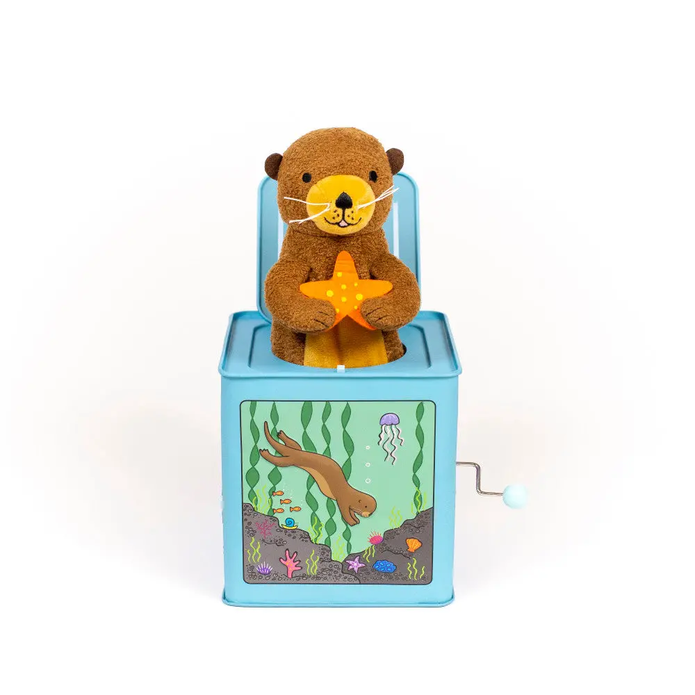 Sea Otter Jack-In-The-Box: Classic Tin Musical Toy 1