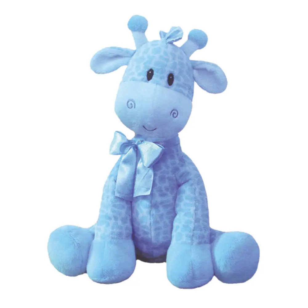 First And Main 8.5 Inch Jingles Plush Giraffe - Blue 1
