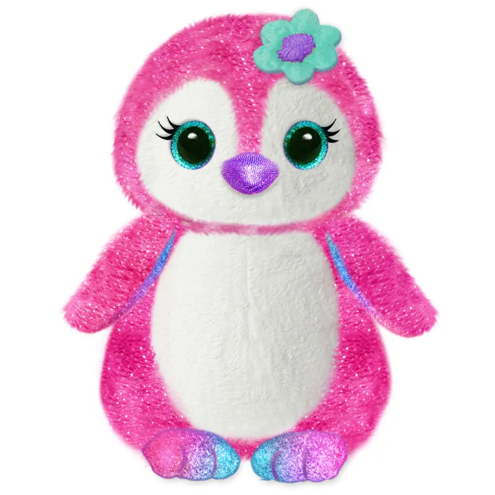 First And Main Fantazoo 10 Inch Plush Penny Penguin - Sparkle Accents 1