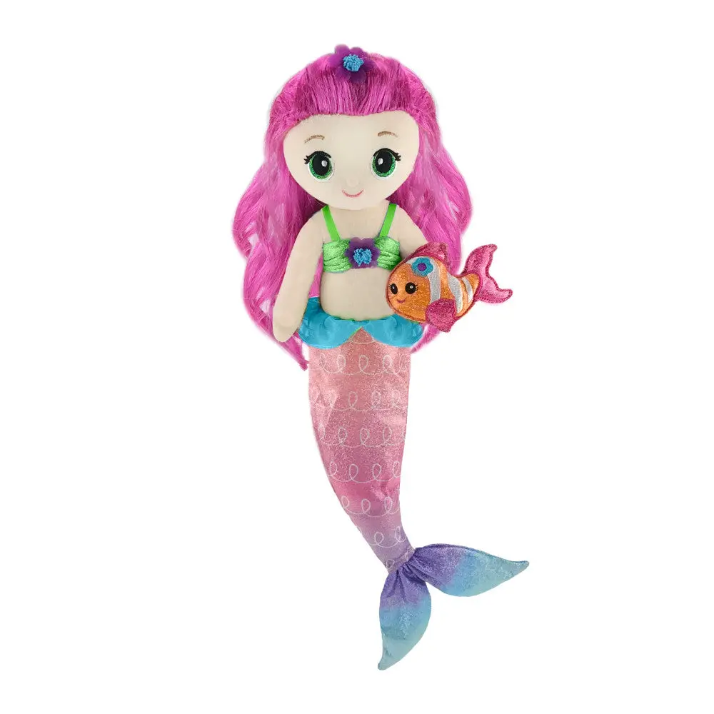 First And Main 18-Inch Mermaid Doll - Pearl With Pink Hair 1