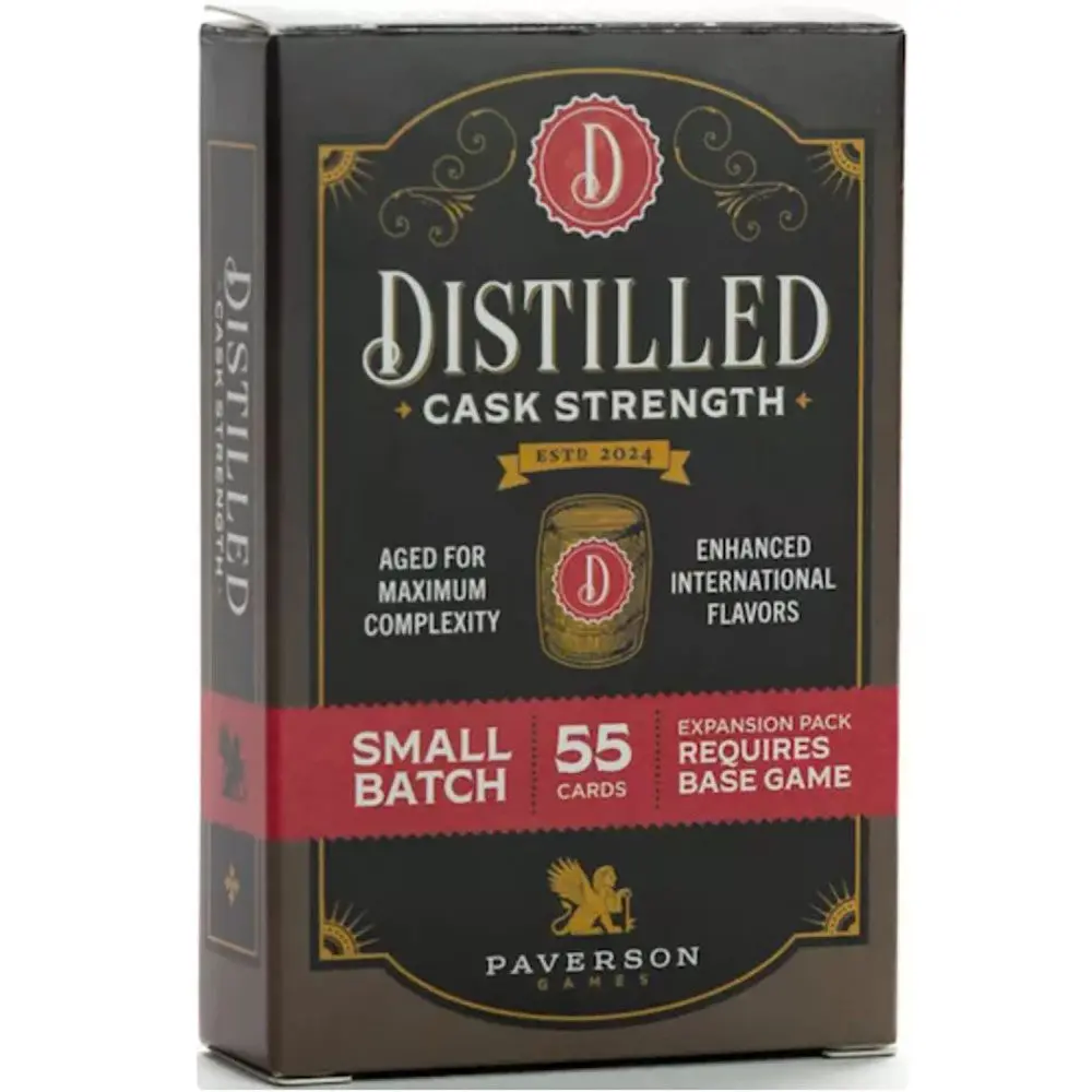 Distilled: Cask Strength 55 Card Mini Expansion Strategy Board Game 1