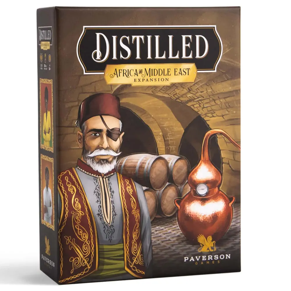 Paverson Games: Distilled Africa & Middle East Expansion Card Game 1