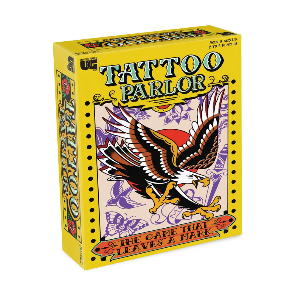 Tattoo Parlor Board Game By University Games: Classic Art Edition 1