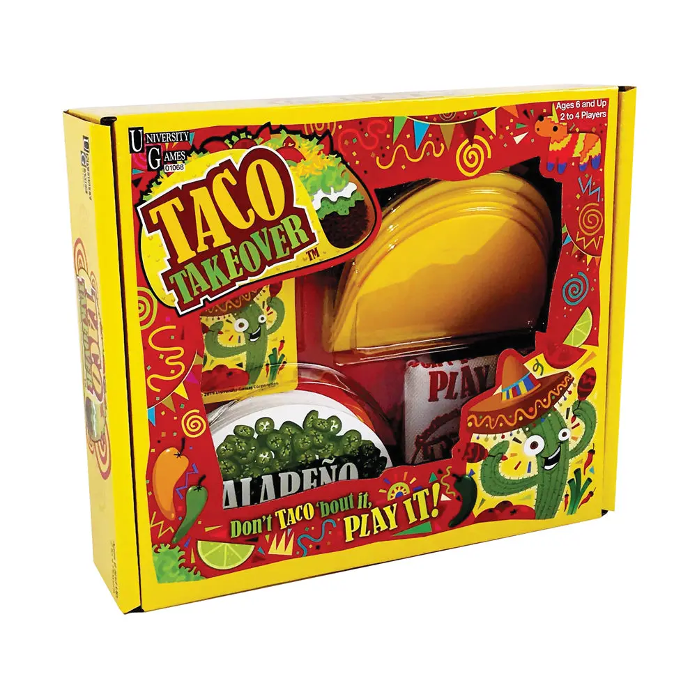 Taco Takeover Fast-Paced Family Card Game 1