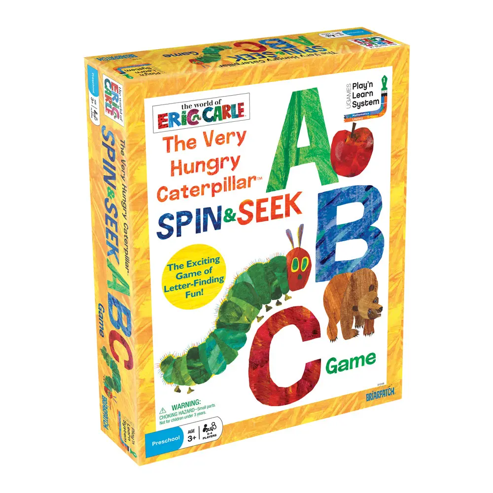 The Very Hungry Caterpillar Abc Spin & Seek Board Game 1