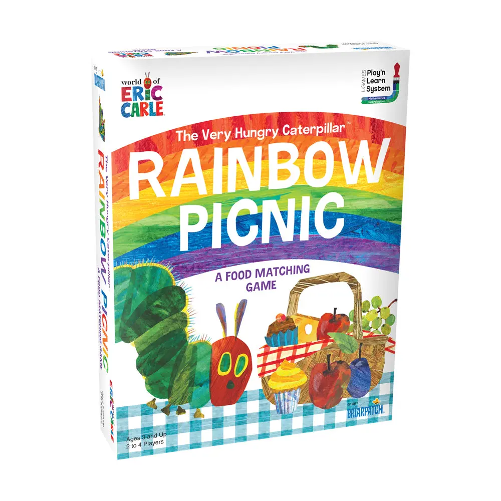 Eric Carle The Very Hungry Caterpillar Rainbow Picnic Matching Game 1