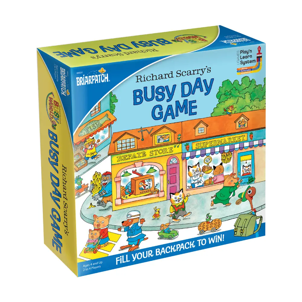 Richard Scarry's Busy Day Board Game 1
