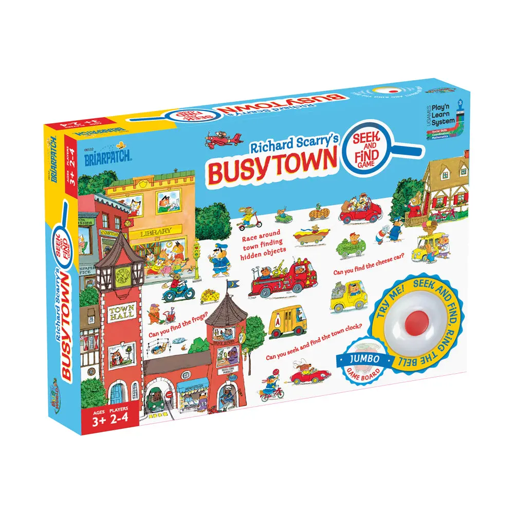 Richard Scarry's Busytown Seek And Find Board Game 1