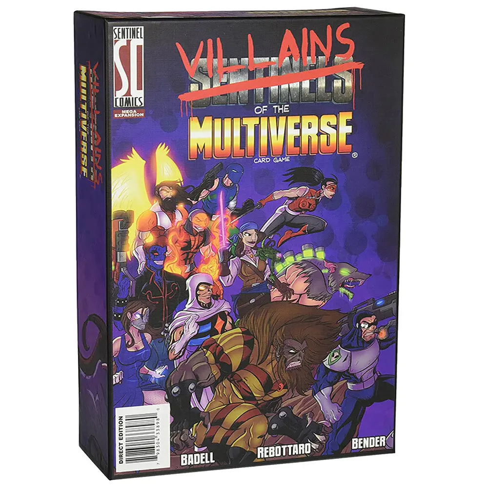 Sentinels Of The Multiverse: Villains Of The Multiverse Expansion Card Game 1