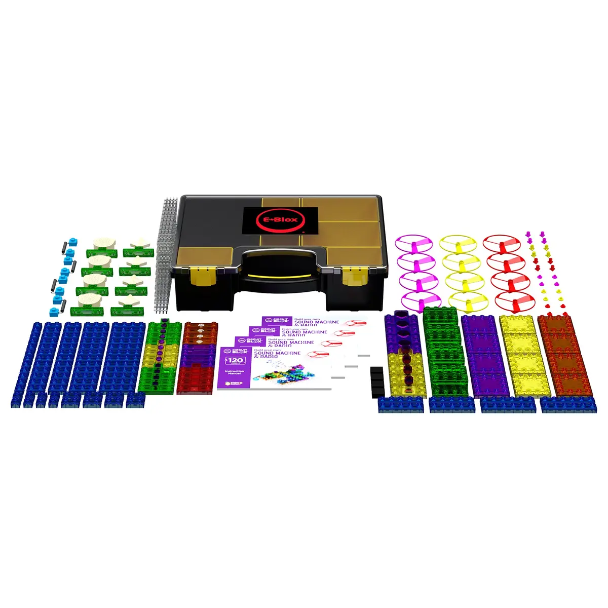 E-Blox Circuit Blox 120 - Stem Building Blocks Classroom Set - 196 Pieces 1