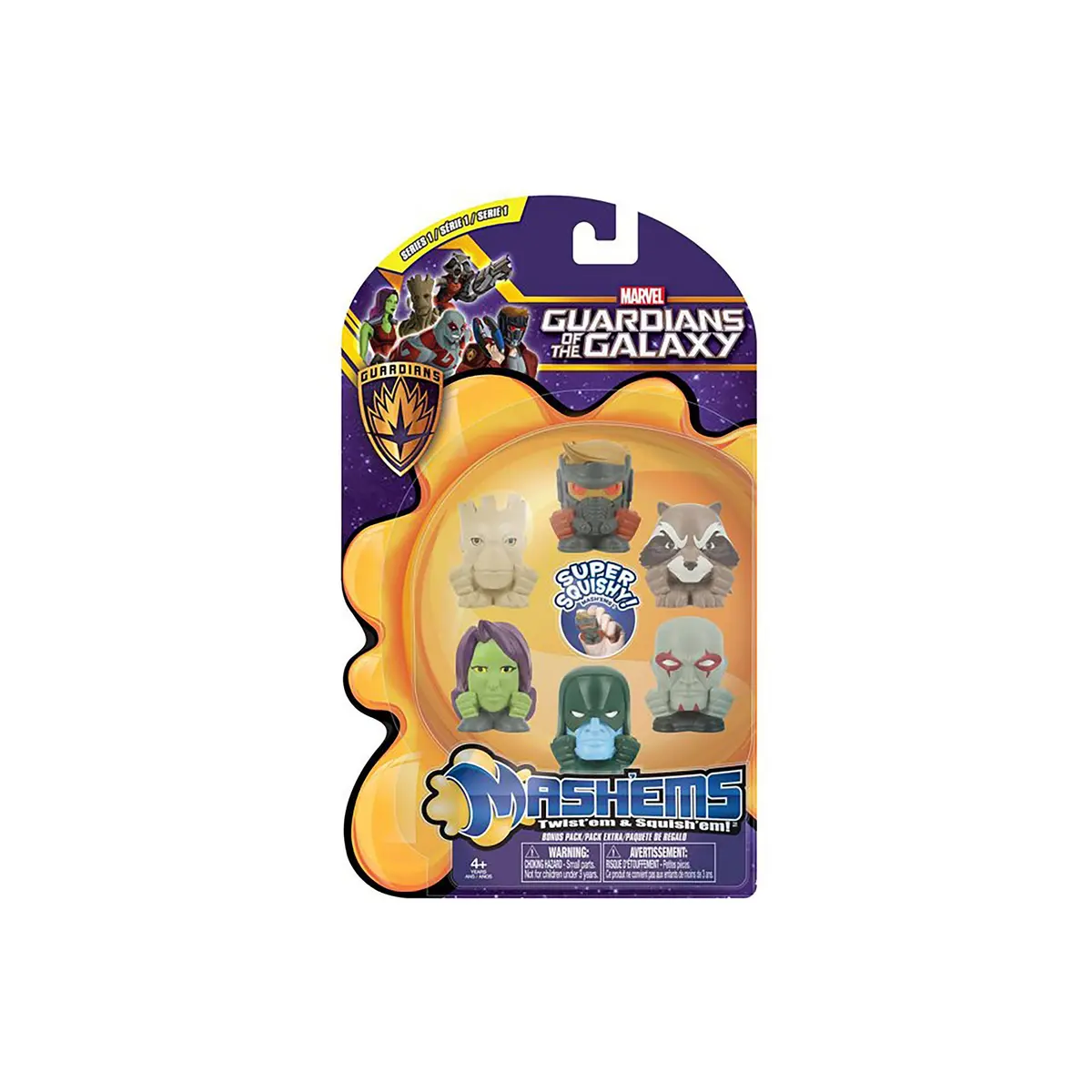Mash'ems Guardians Of The Galaxy Surprise Squishy Toys 1
