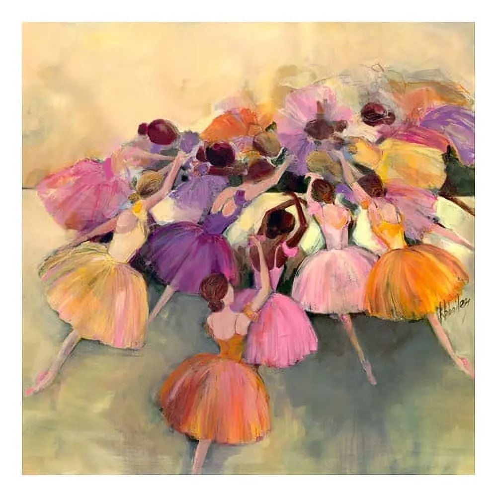 Oopsy Daisys Enchanted Ballerina Canvas Art - Magical Night Design 1