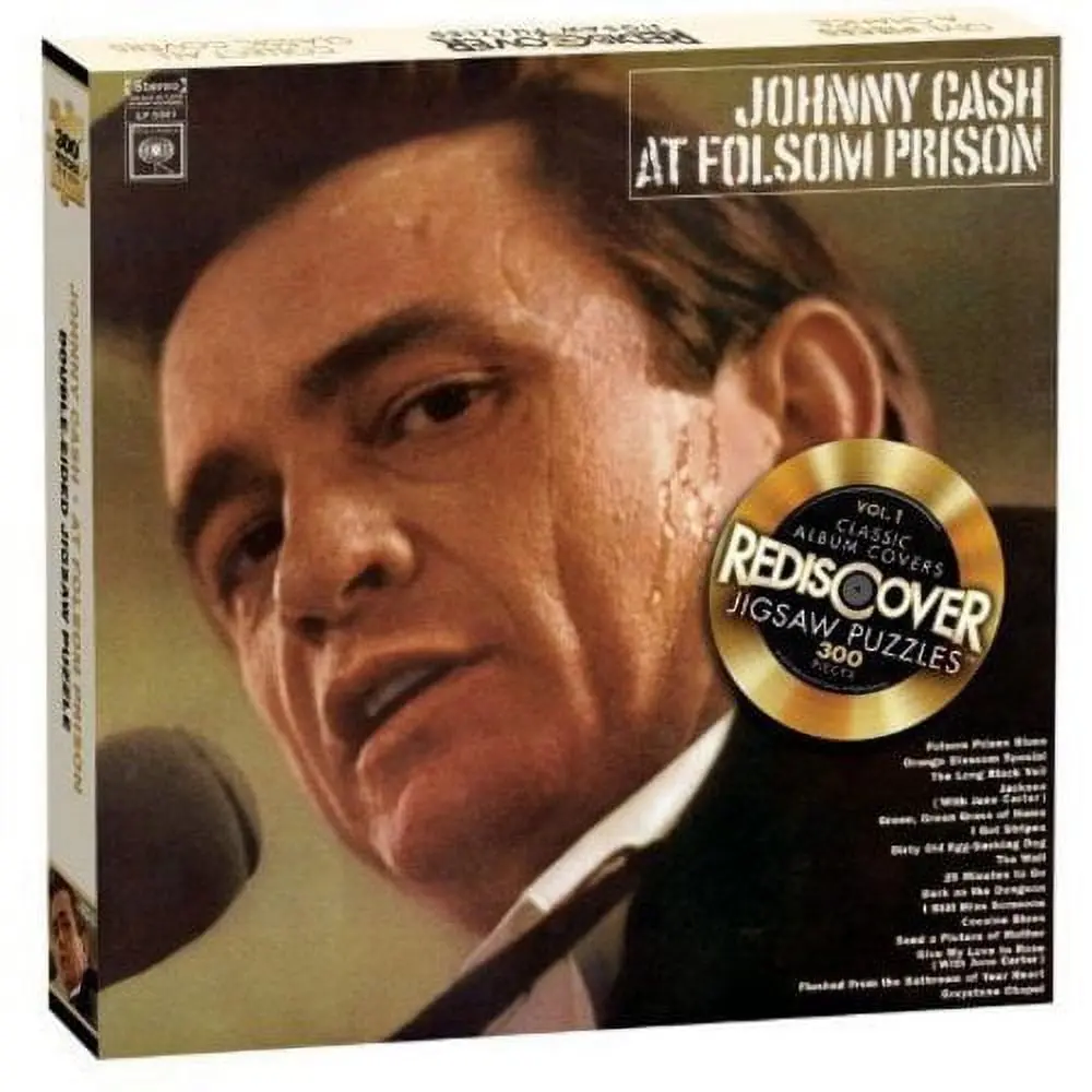 Johnny Cash Rediscover 1000-Piece Jigsaw Puzzle – The Man In Black 1