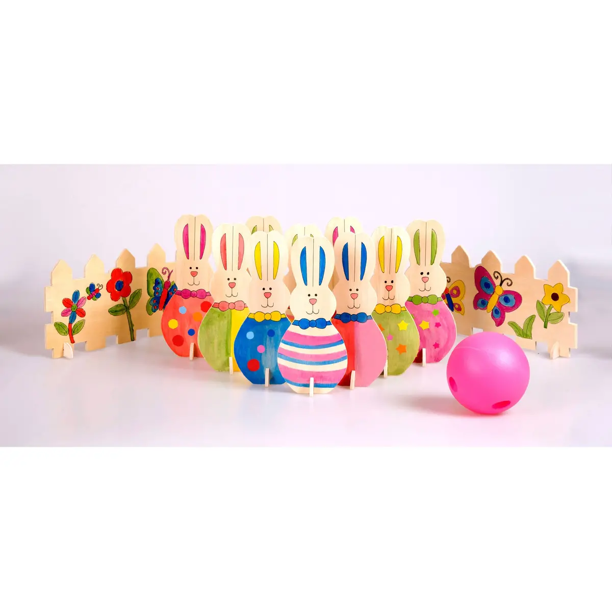 Mit Bunny Bowling Diy Set 1