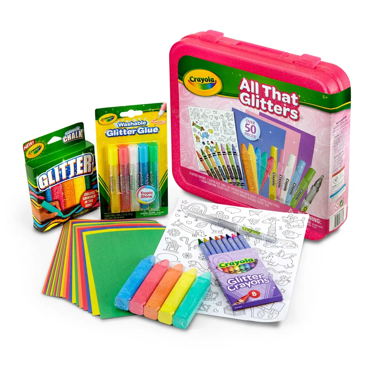 Crayola All That Glitters Art Case - Sparkle Collection 1