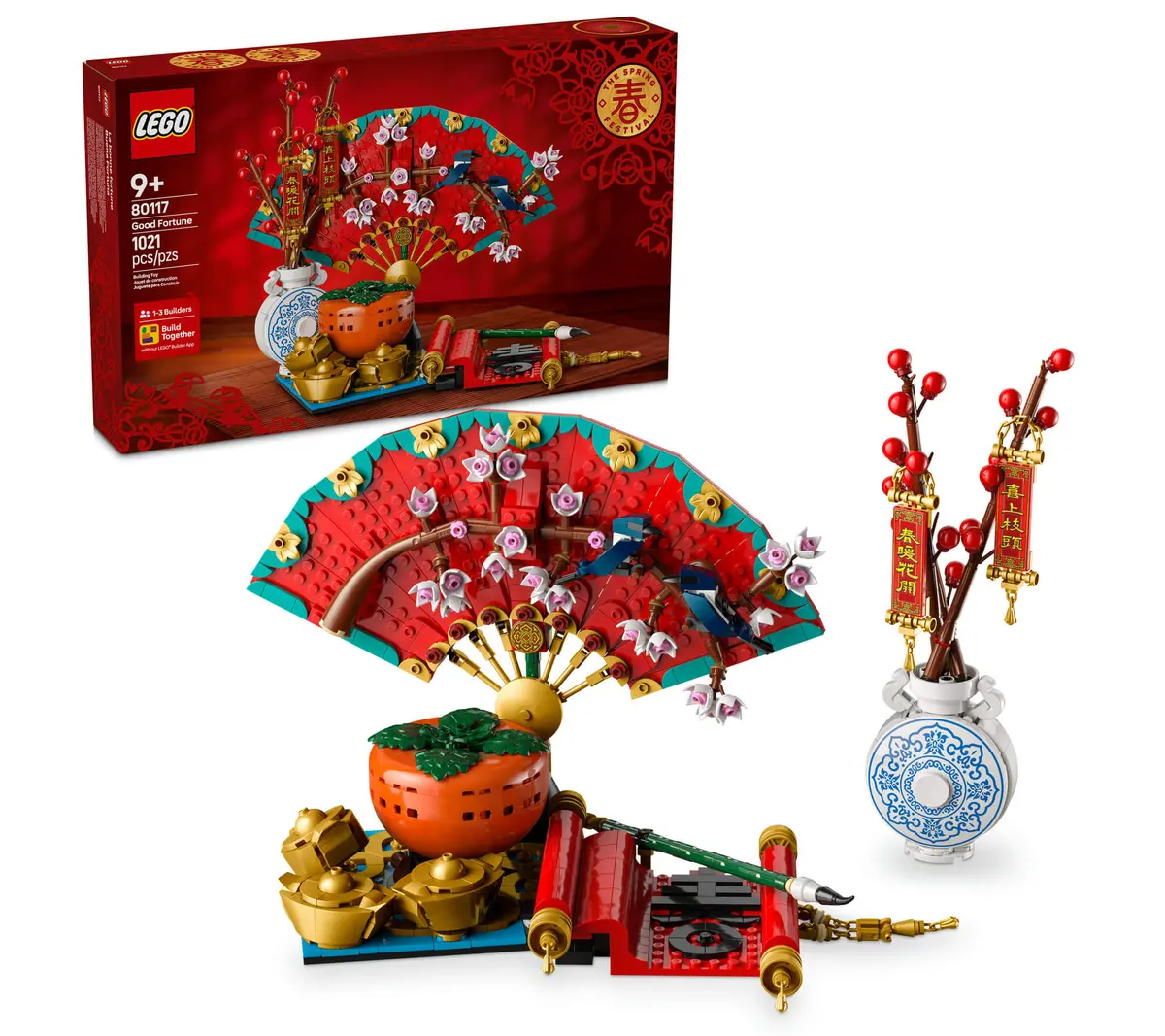 Lego® Spring Festival Good Luck Charms Building Set 80117 1