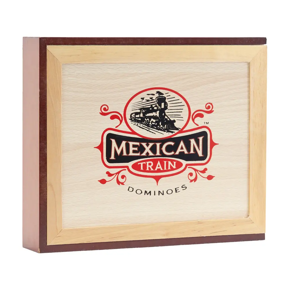 Mexican Train Dominoes Classic Family Game Set 1