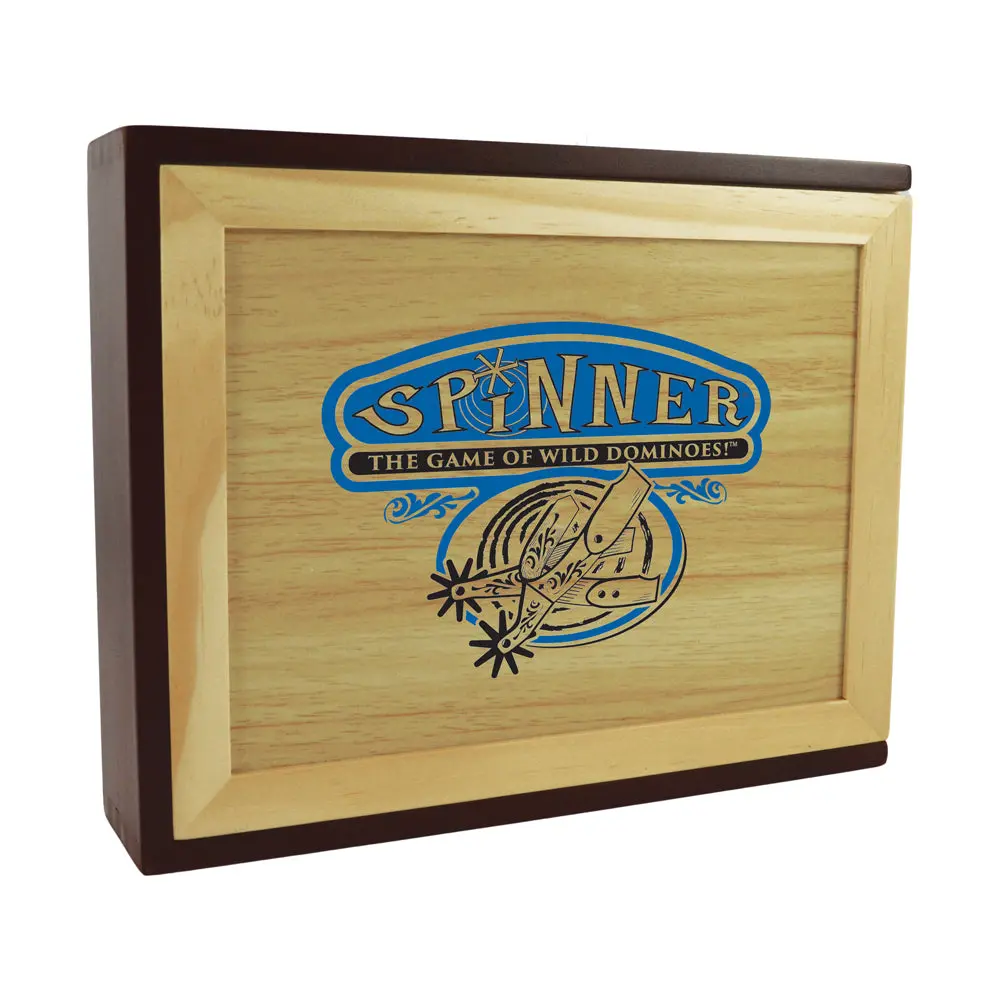 Spinner Wild Dominoes Game By Front Porch Classics 1