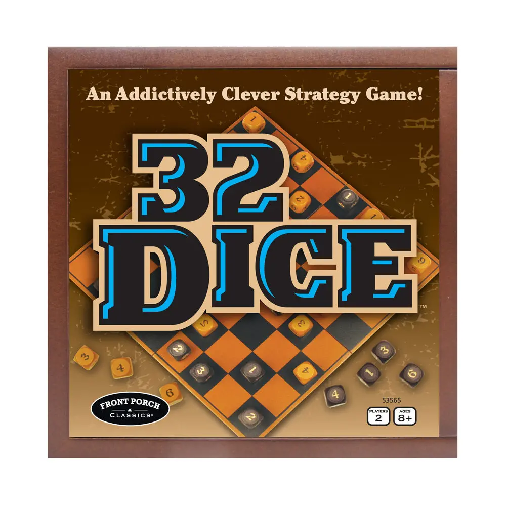 Front Porch Classics 32 Dice Strategy Board Game 1