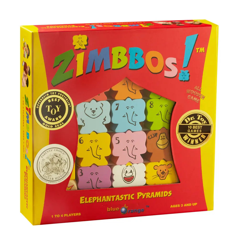 Zimbbos Elephantastic Balancing Game By Blue Orange 1