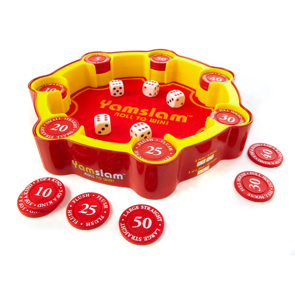 Yamslam Compact Strategy Dice Game By Blue Orange 1