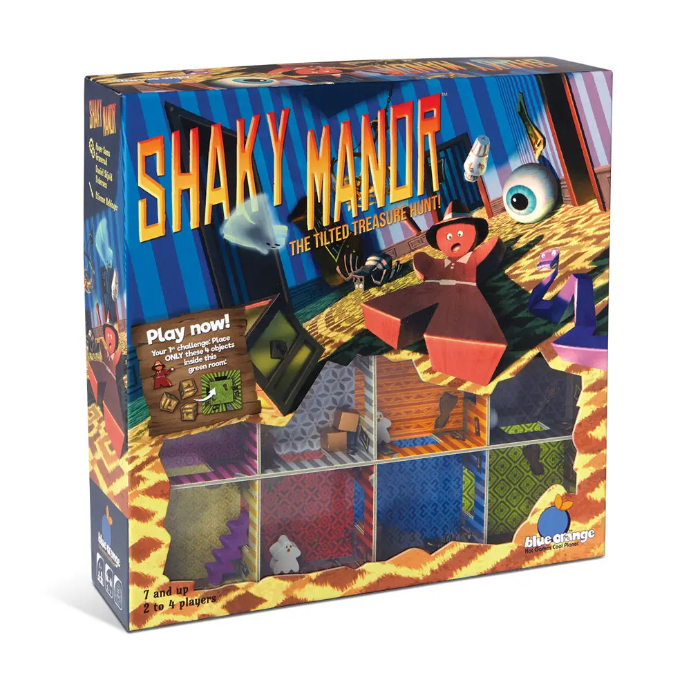 Shaky Manor Haunted House Adventure Board Game 1