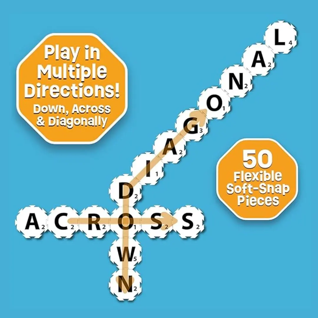 Wordsnap Travel Edition - Portable Word Building Game 1