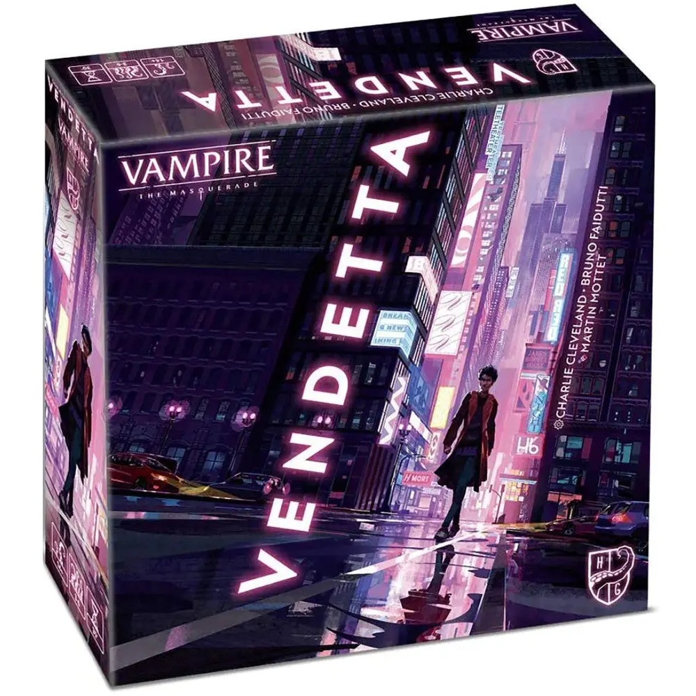 Vampire: The Masquerade - Vendetta Competitive Strategy Card Game 1