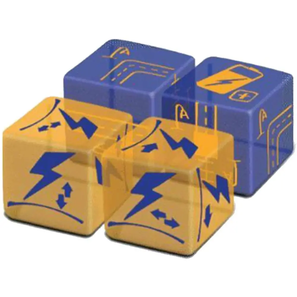 Railroad Ink: Electricity Expansion Pack Board Game Accessory 1