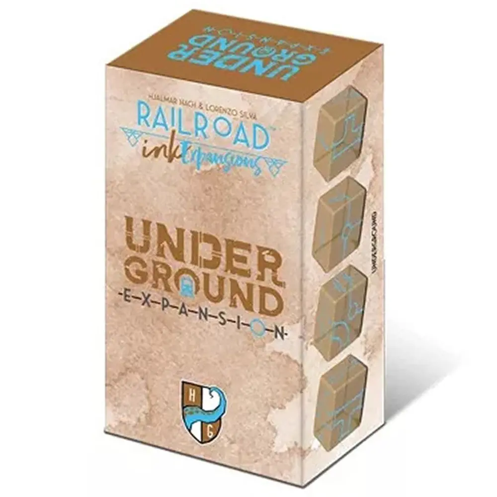 Railroad Ink: Underground Expansion Strategy Game Pack 1