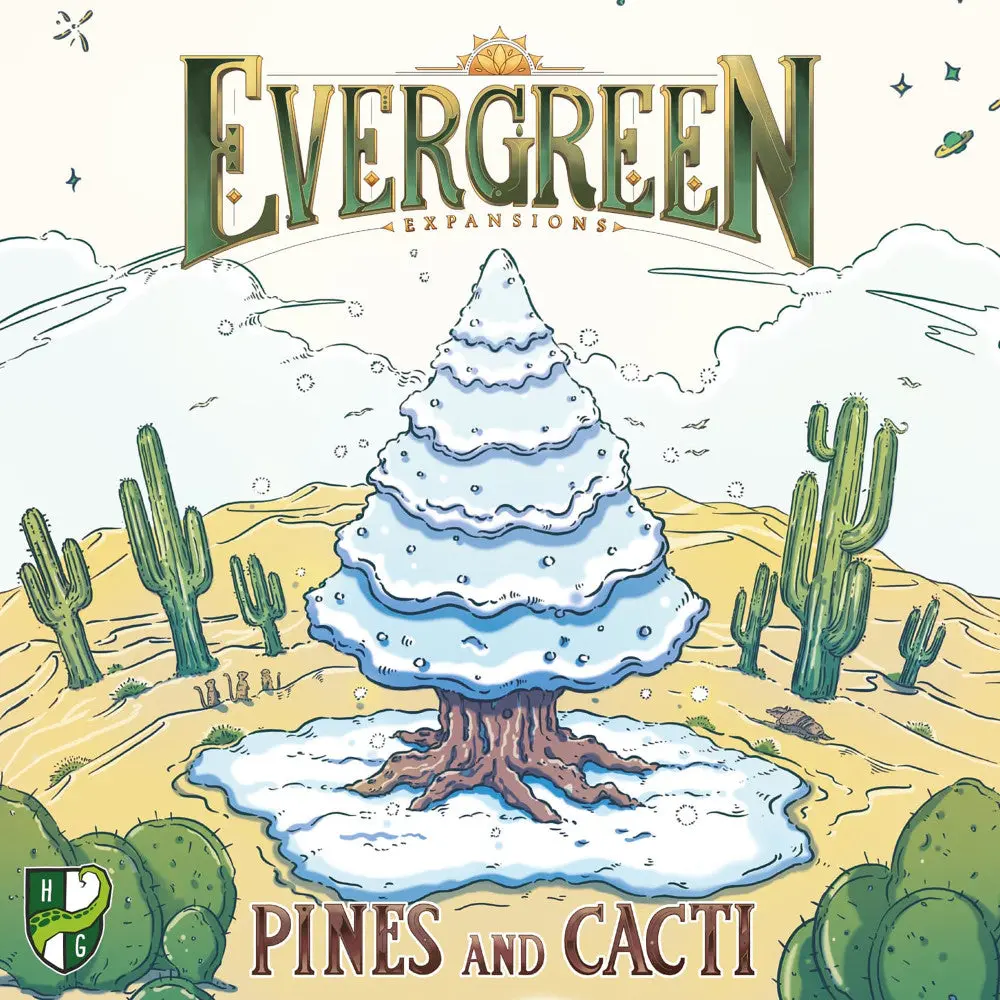 Evergreen: Pines And Cacti Expansion Board Game By Horrible Guild, Ages 8+ 1