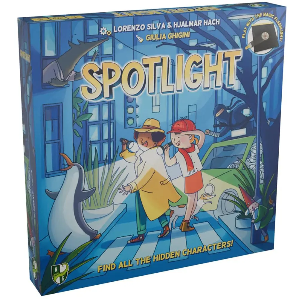 Horrible Guild Spotlight: Magical Flashlight Family Board Game, Ages 6+ 1