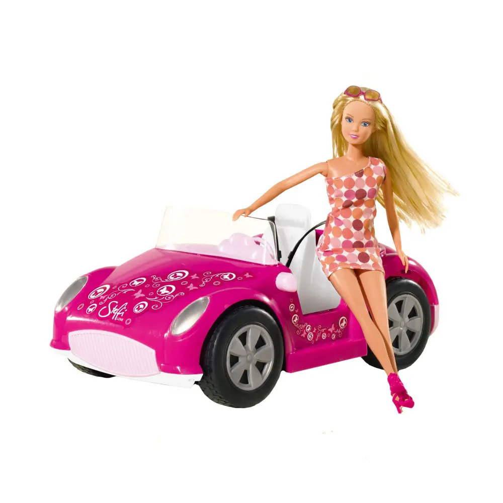 Simba Toys - Steffi Love Convertible Beach Car With Doll 1