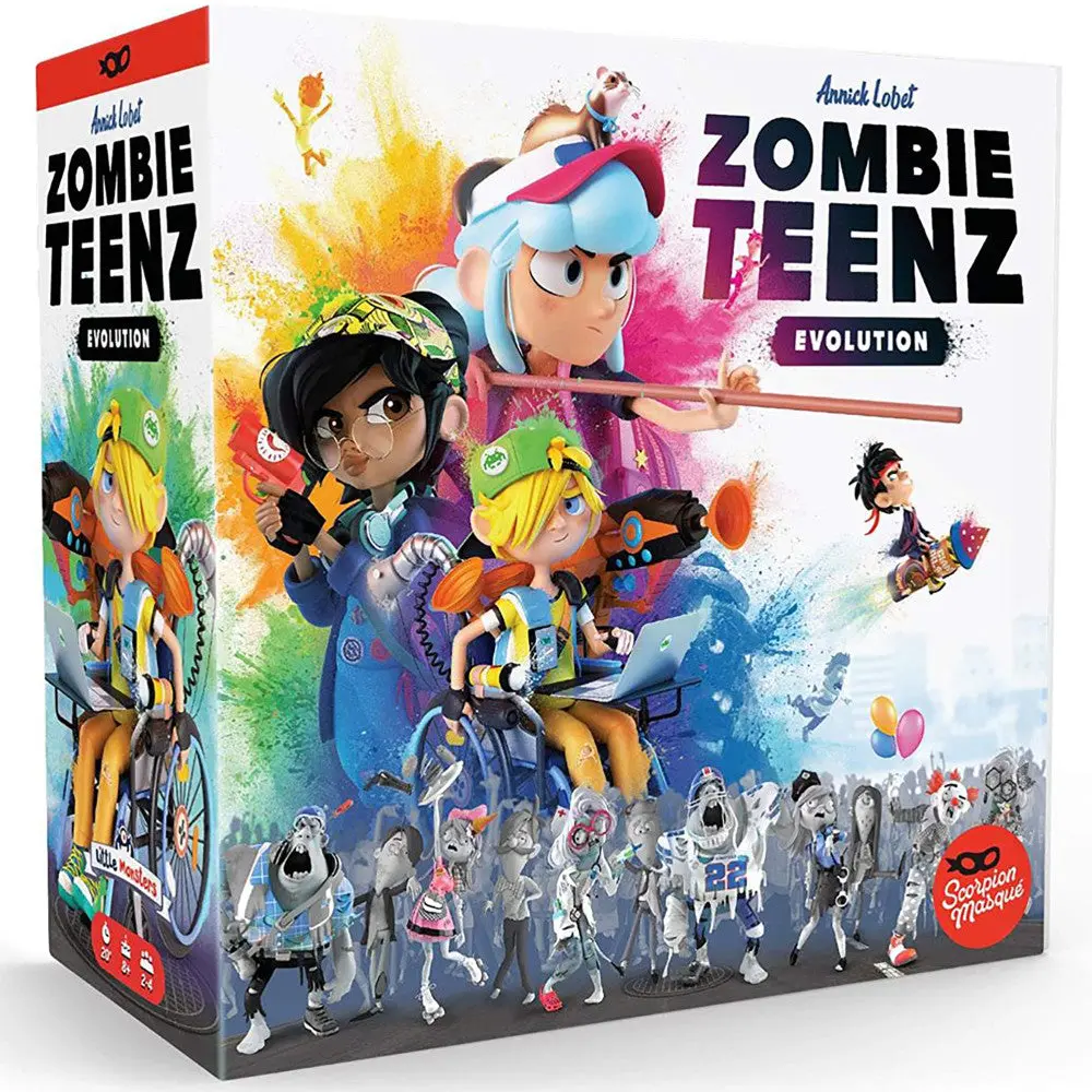 Zombie Teenz Evolution Cooperative Board Game For Ages 8+ 1